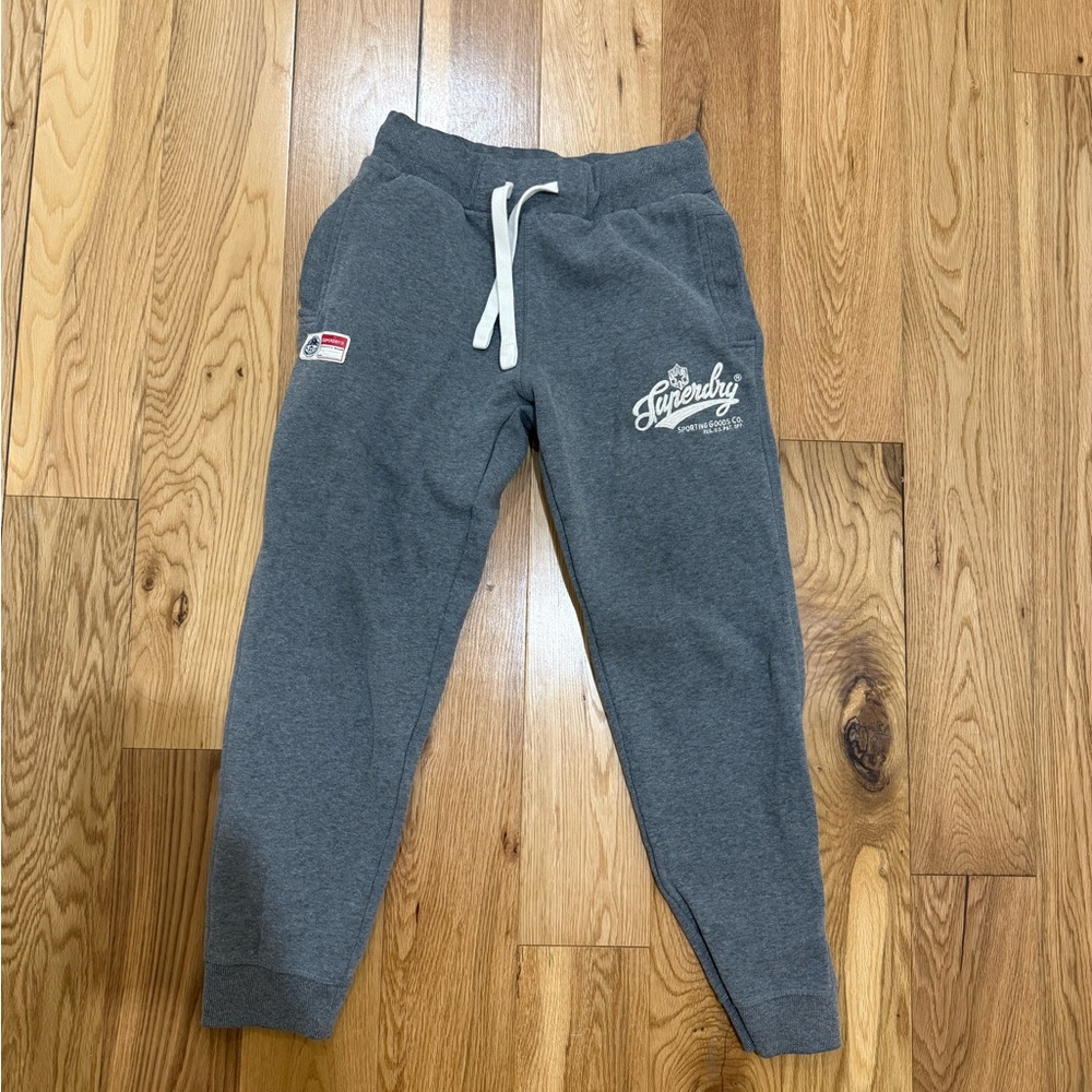 Men’s Size Small Gray Joggers made By SuperDry